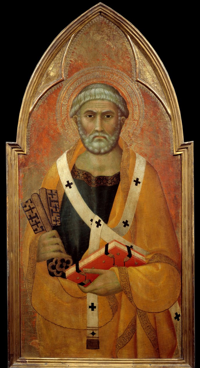 Representation of Saint Peter by Lippo Memmi
