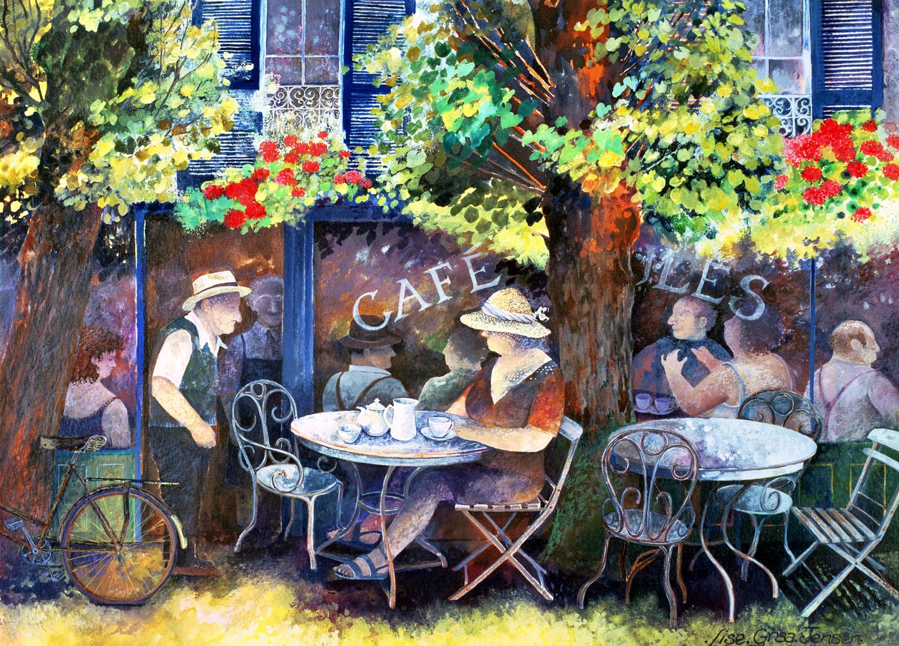 Cafe Jules, 1994 by Lisa Graa Jensen