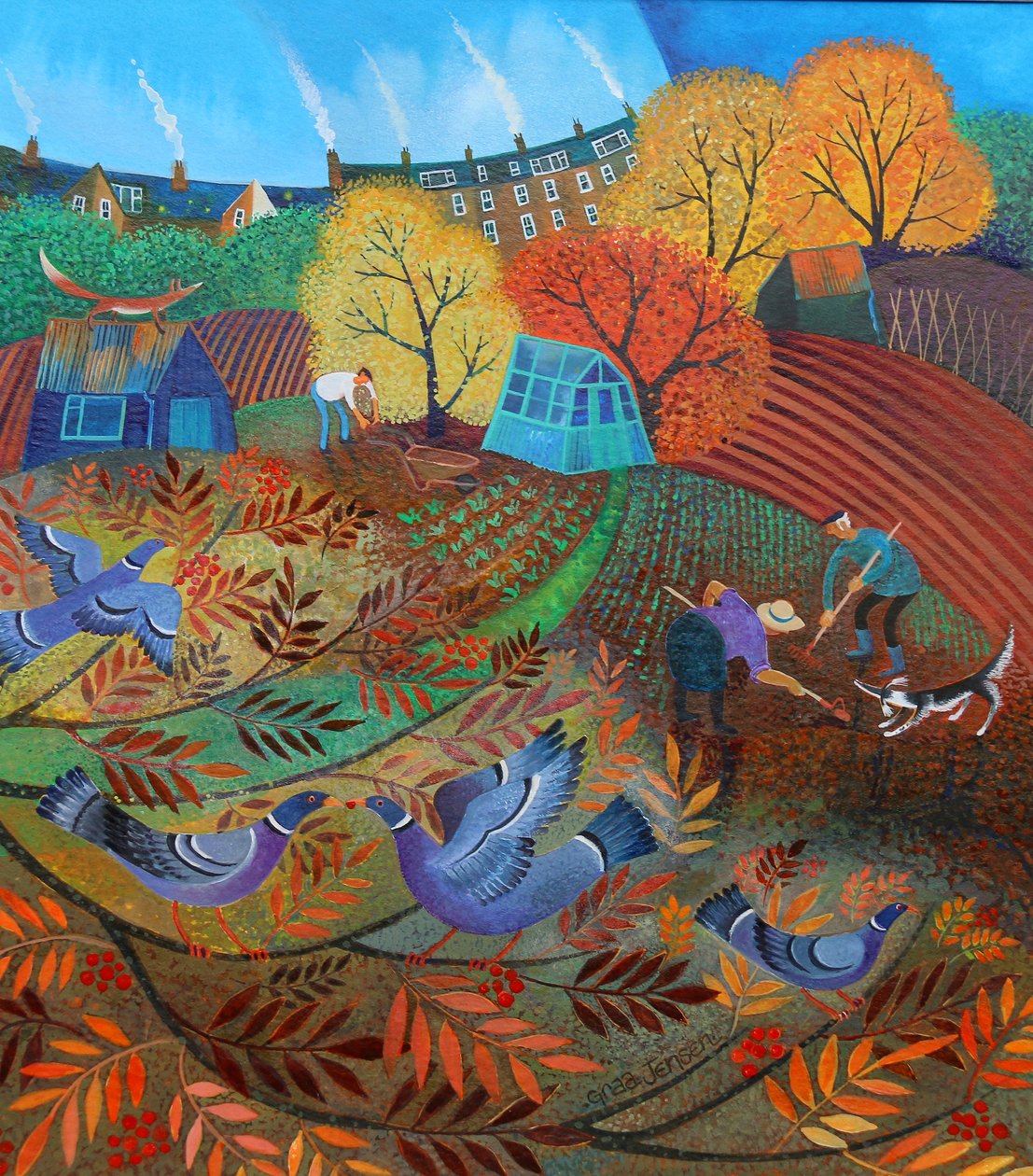Allotment Therapy by Lisa Graa Jensen