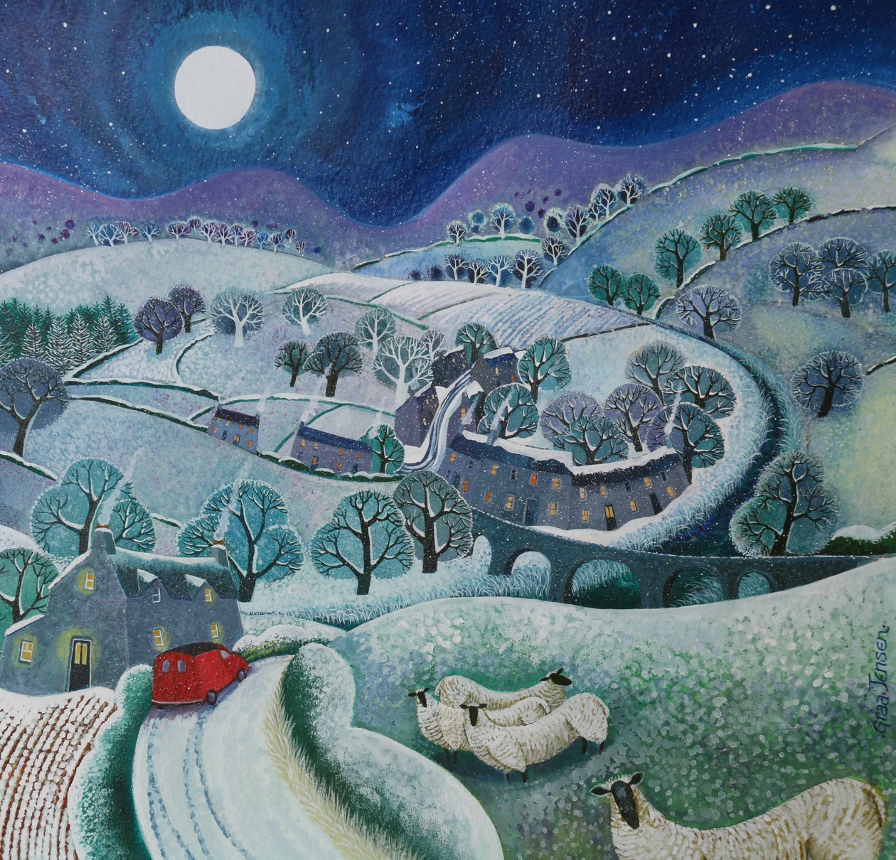 First Sprinkling, 2016 by Lisa Graa Jensen
