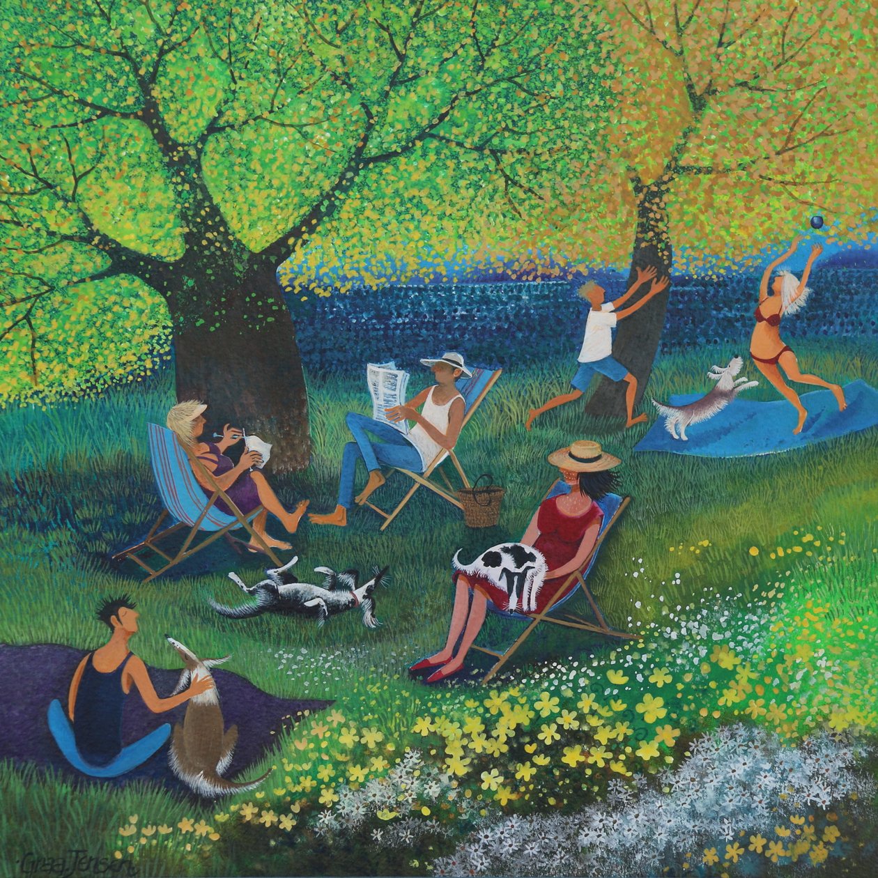Lady in Pink, 2015 by Lisa Graa Jensen