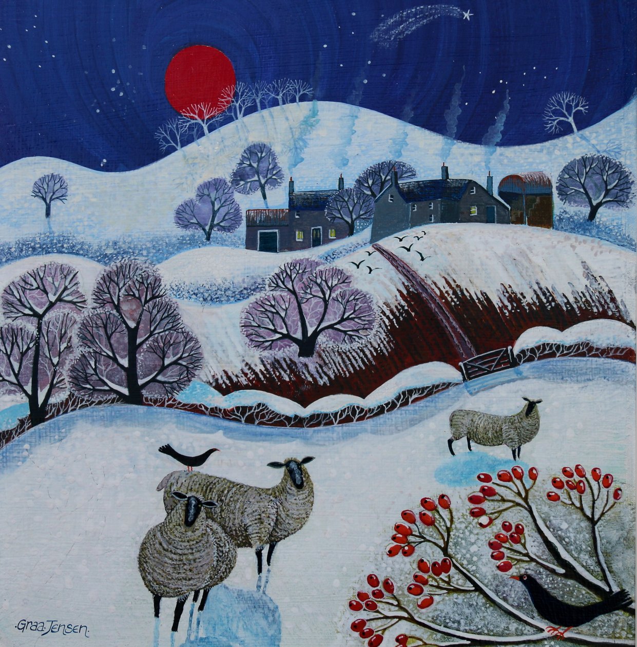 Snowy Times, 2025 by Lisa Graa Jensen