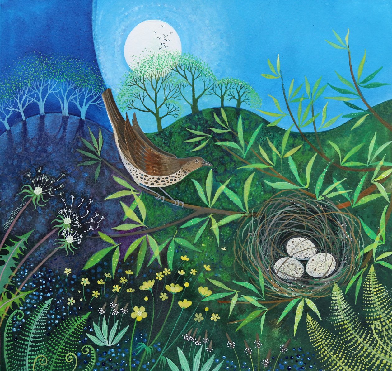 Thrush, 2019 by Lisa Graa Jensen
