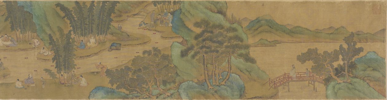 Orchid Pavilion Gathering by Liu Songnian