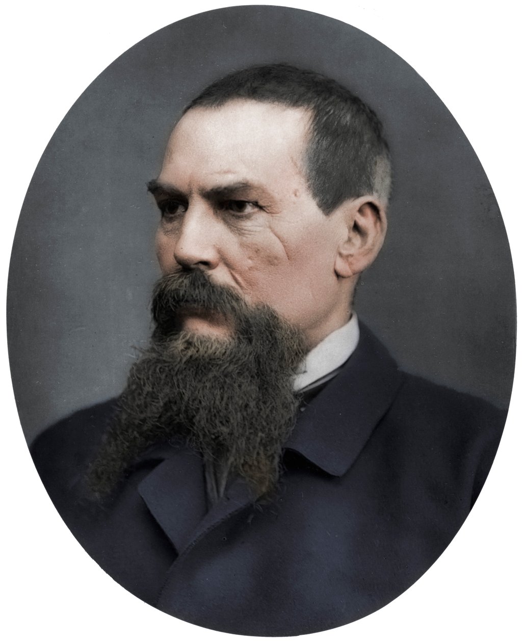 Captain Richard Burton, British explorer, writer, soldier and diplomat, 1876 by Lock and Whitfield