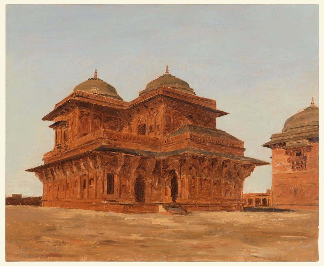 Fatehpur Sikri, Birbal’s Palace, India by Lockwood de Forest