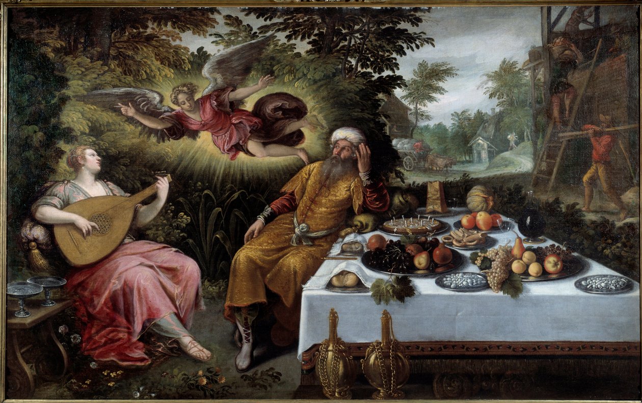 Vanity of Riches or Melancholic Misery by Lodewijk Toeput