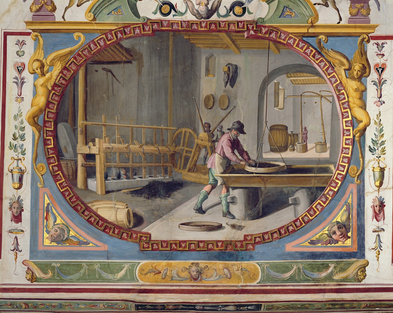 The Production of Gun Powder by Lodovico Buti