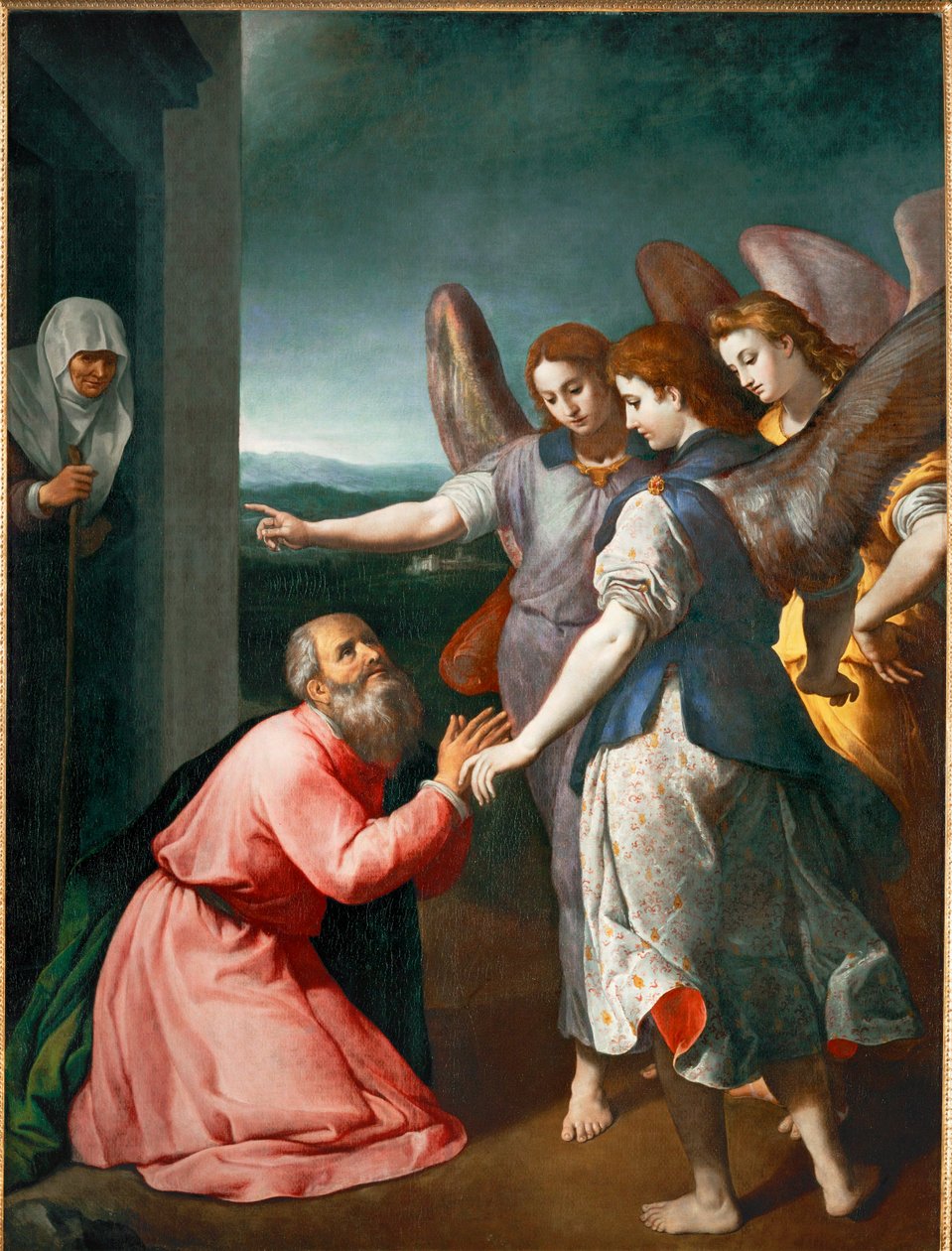 The Promise of the Three Angels to Abraham by Lodovico Buti