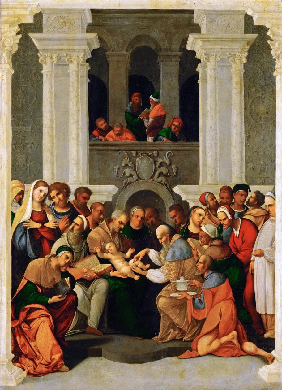 The Circumcision of Christ by Lodovico Mazzolino