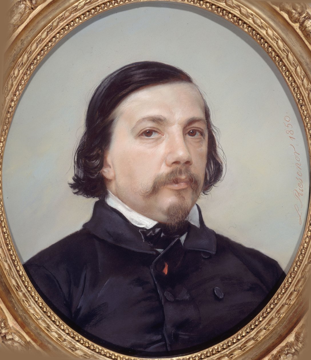 Portrait of the Poet Théophile Gautier by Léon Riesener