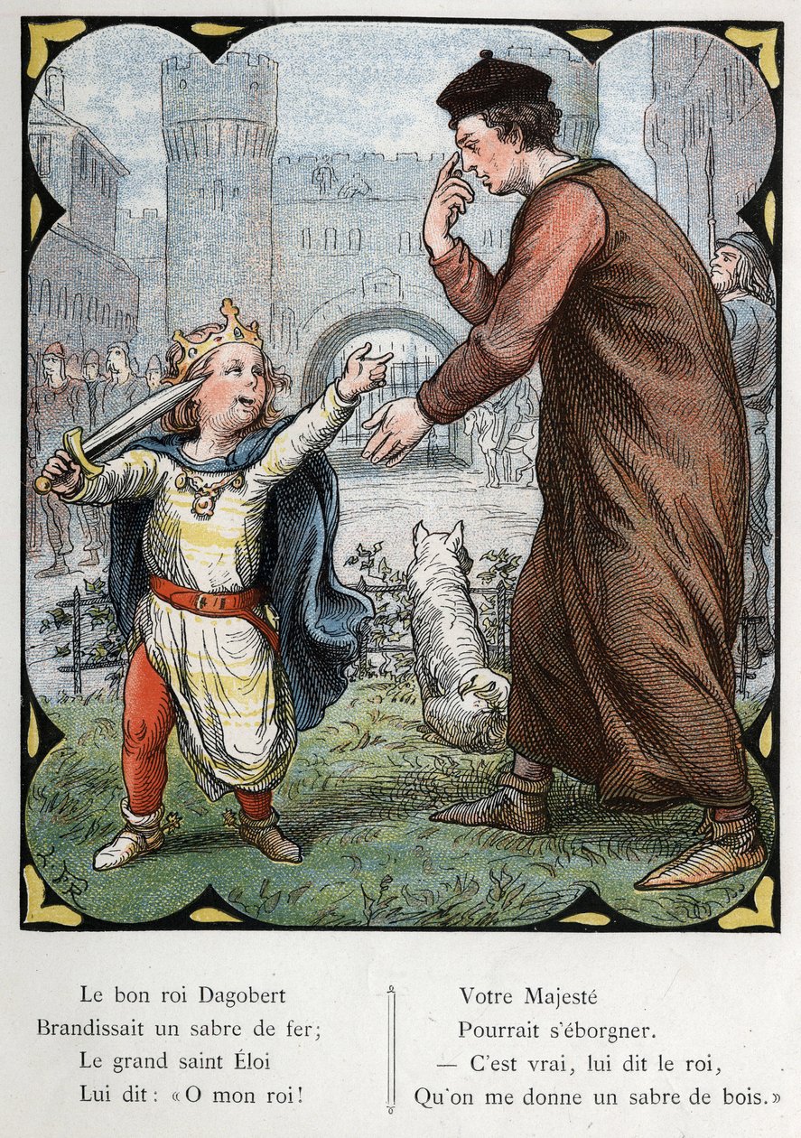 Illustration by Lorenz Frolich for the popular song 