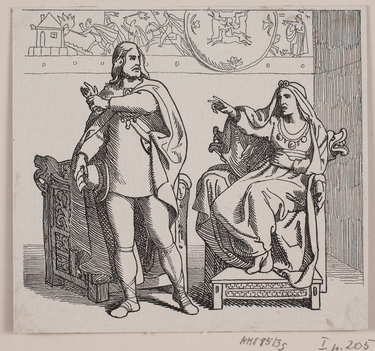 Illustration for "Svend Tveskæg