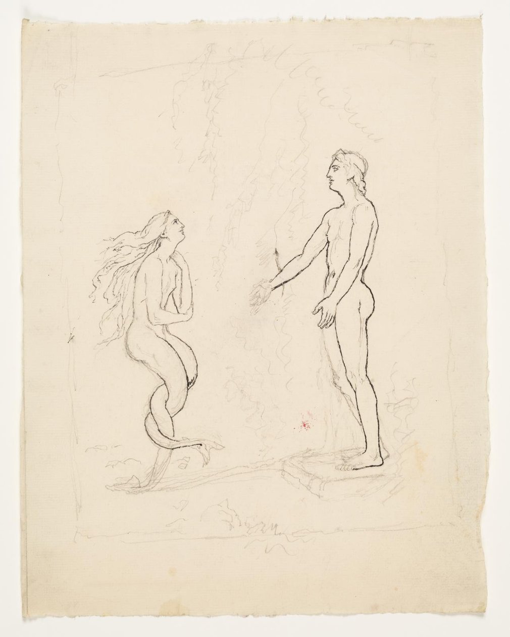 The Prince Meets the Little Mermaid by Lorenz Frølich