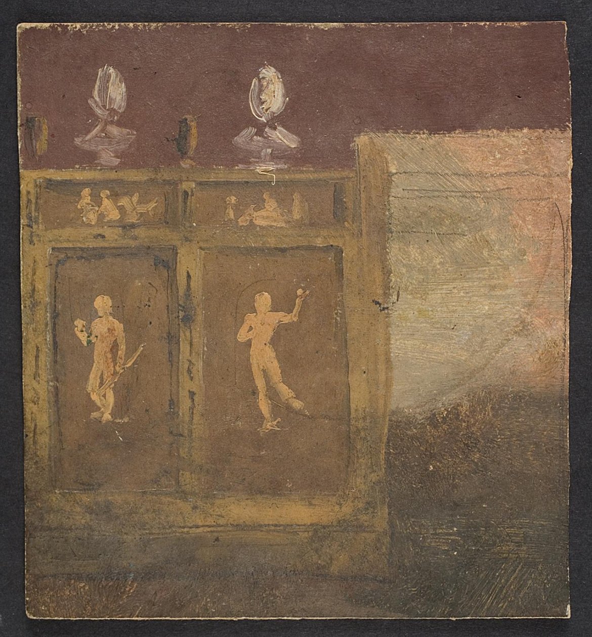 Wall Decorations for Valhøj 1838/1839 by Lorenz Frølich