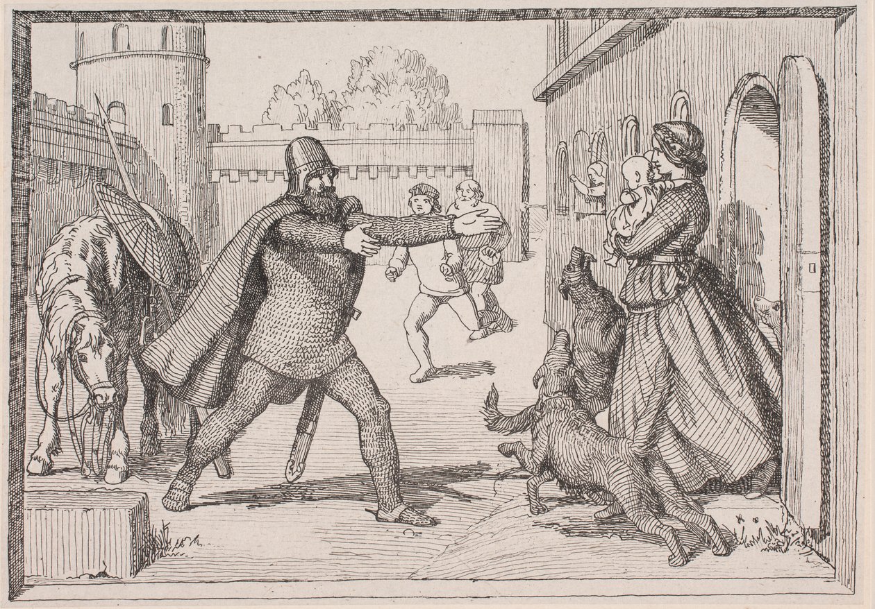 Illustration for Adam Oehlenschläger