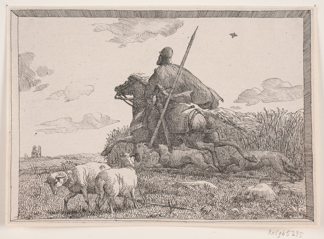 Illustration for Adam Oehlenschläger