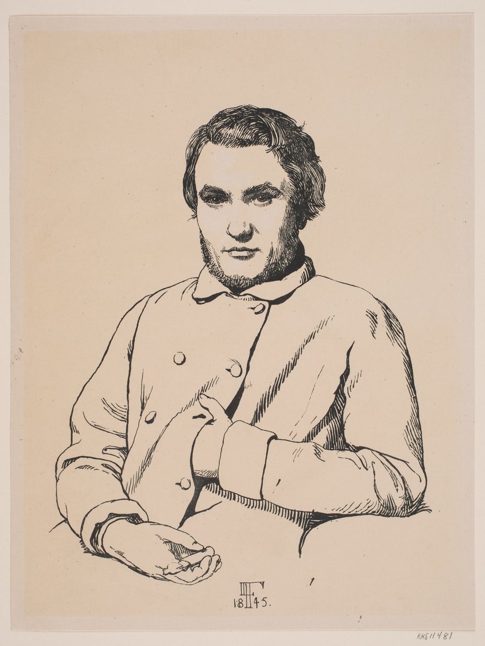 J. Th. Lundbye by Lorenz Frølich