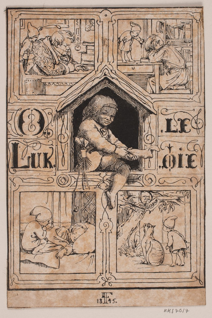 Ole Lukøje by Lorenz Frølich