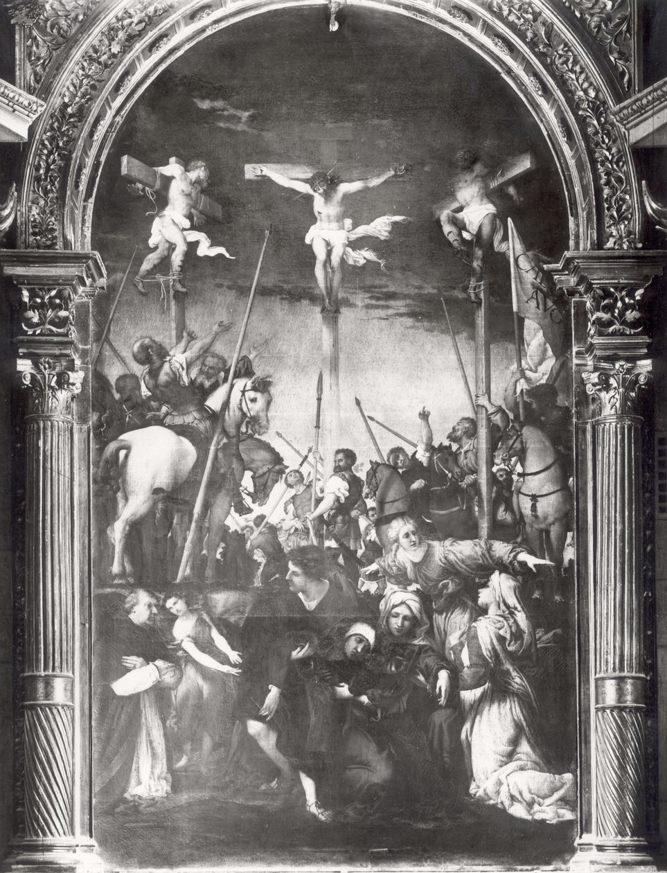 The Crucifixion by Lorenzo Lotto