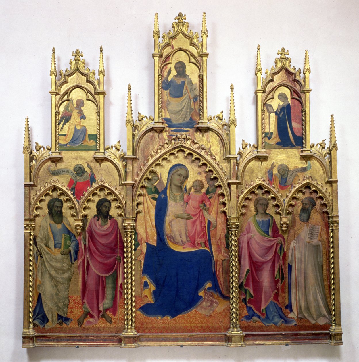 Madonna and Child with Saints by Lorenzo Monaco