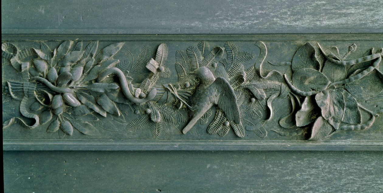 Sculpted Frame, Detail of the North Gate. Low Relief Bronze by Lorenzo Ghiberti