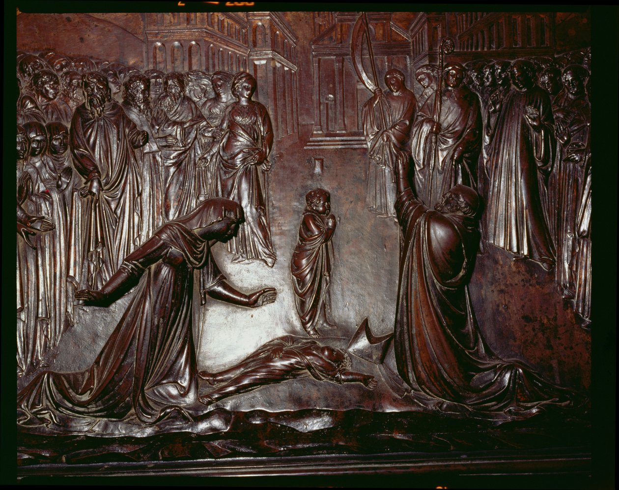 The Shrine of St. Zenobius (detail) by Lorenzo Ghiberti