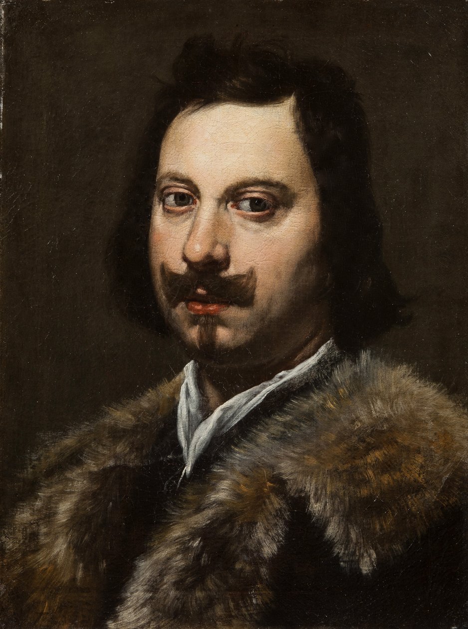 Portrait of Evangelista Torricelli by Lorenzo Lippi