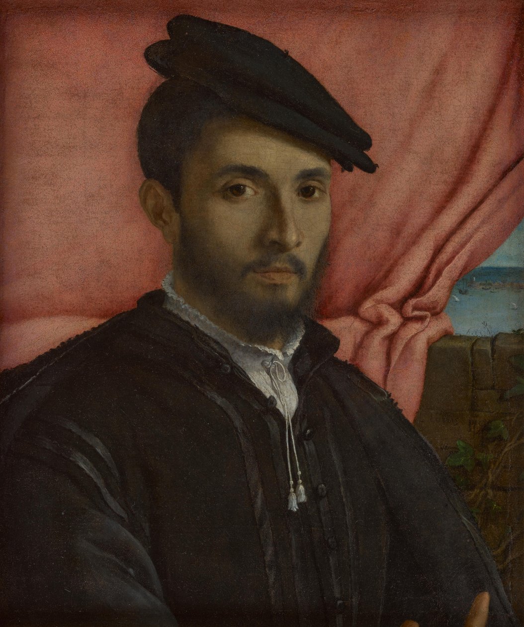 Portrait of a Young Man by Lorenzo Lotto