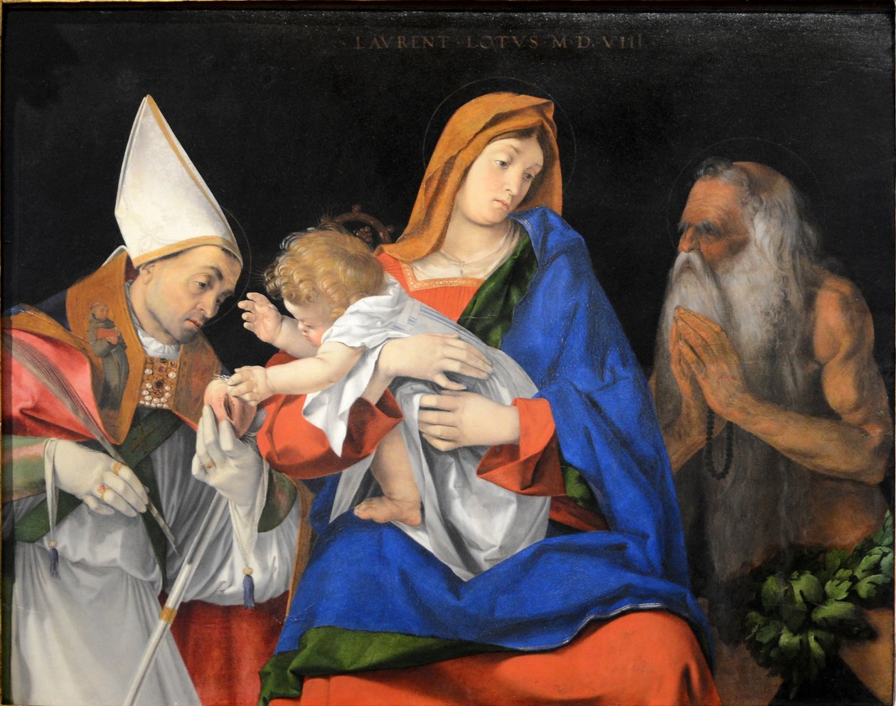 Madonna with Child by Lorenzo Lotto