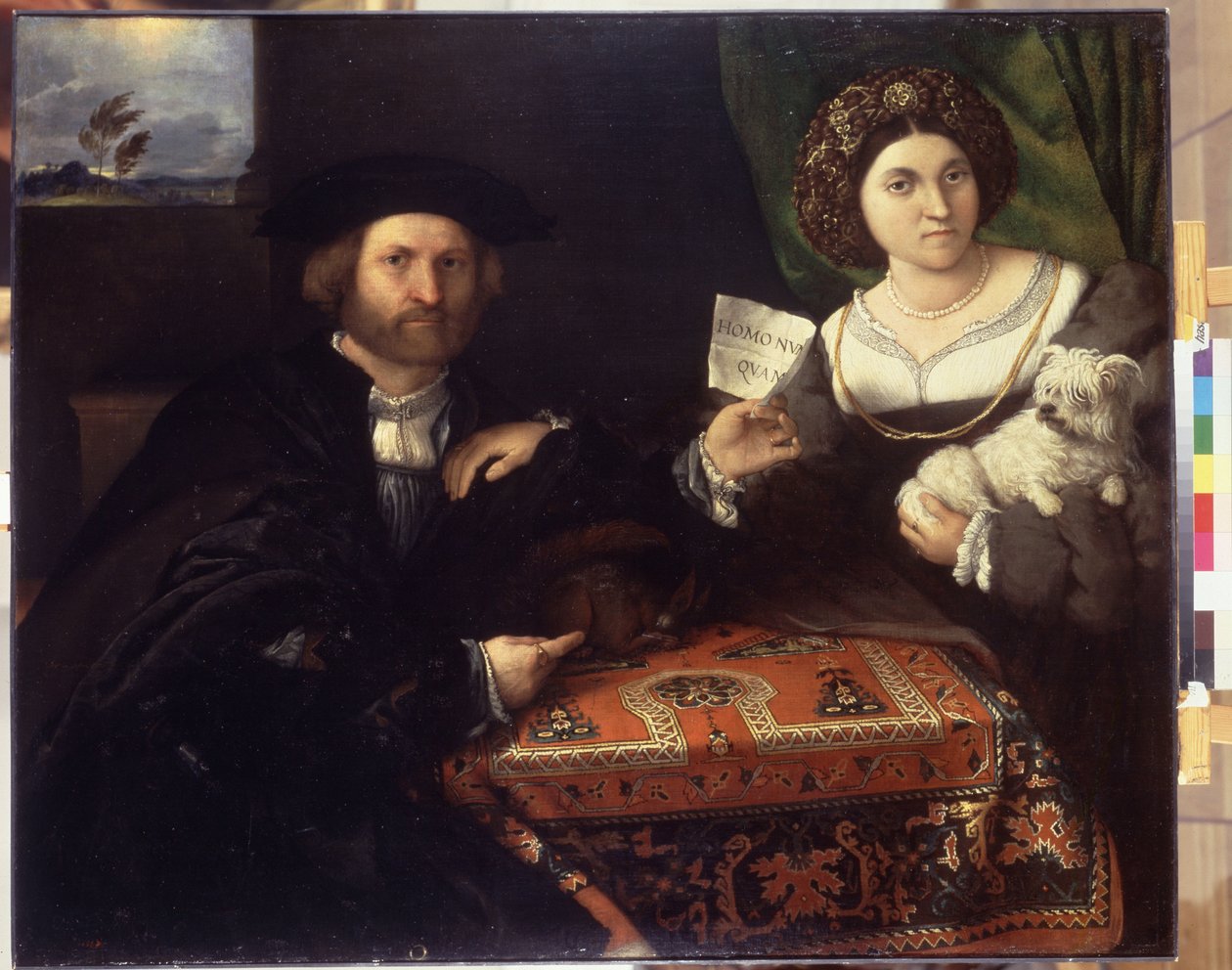 Family Portrait by Lorenzo Lotto