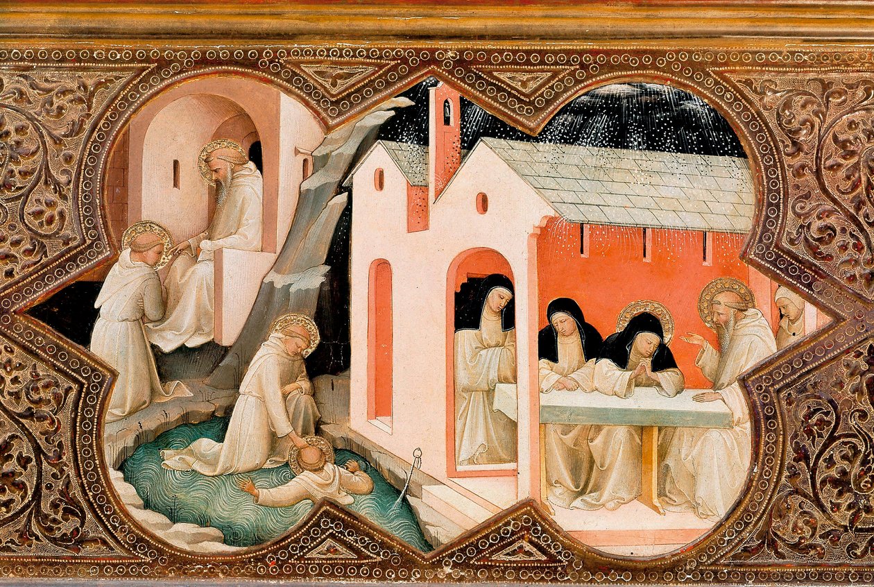 Altarpiece of the Coronation of the Virgin by Lorenzo Monaco