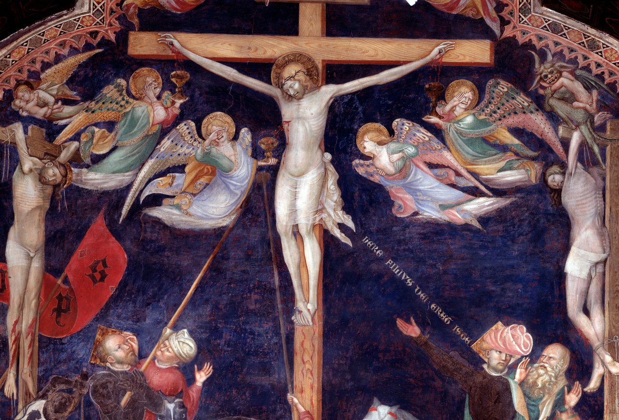 The Crucifixion by Lorenzo Salimbeni