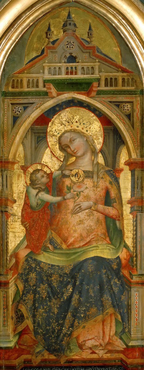 Madonna and Child, 1372 by Lorenzo Veneziano