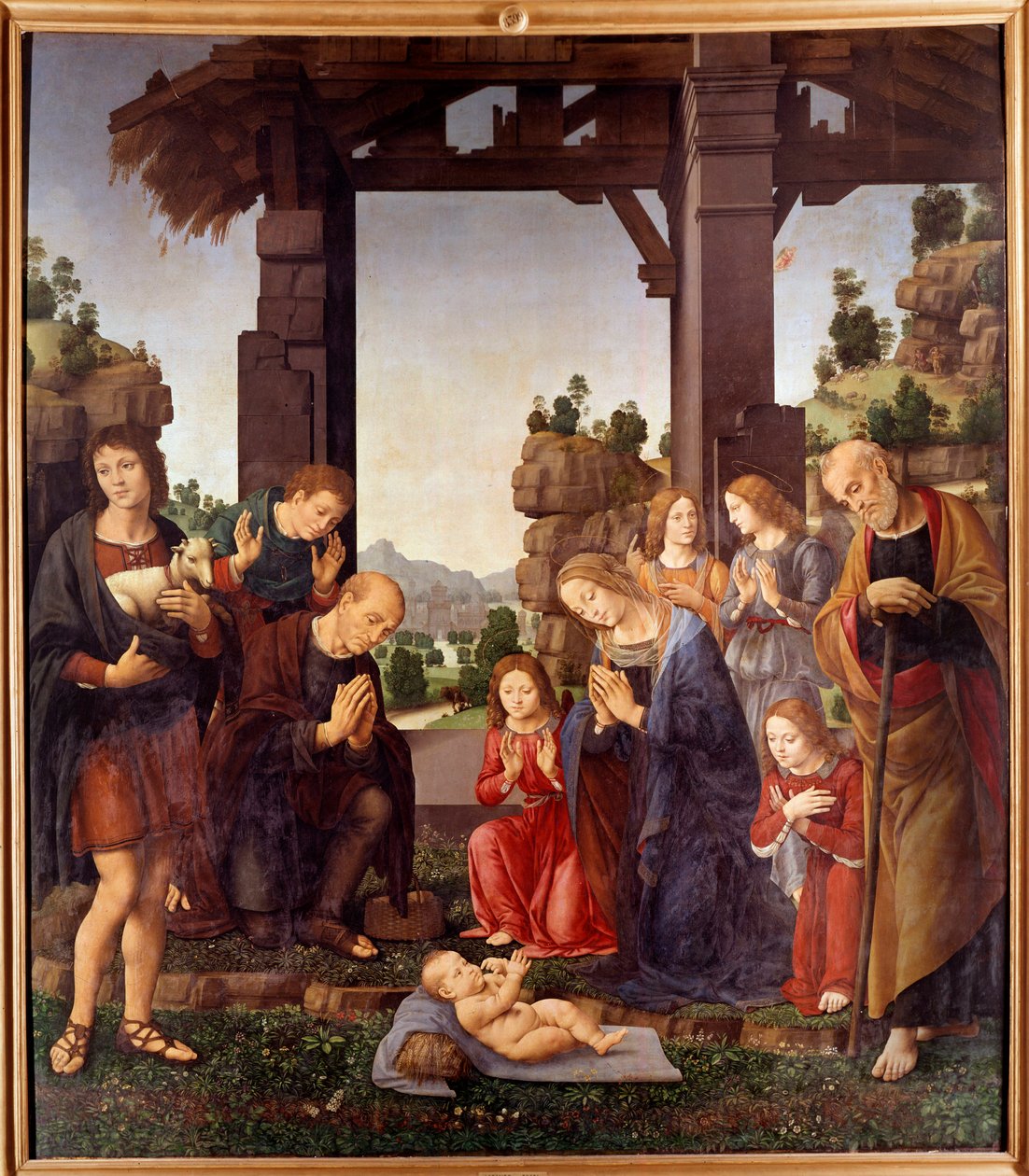 Adoration of the Shepherds by Lorenzo di Credi