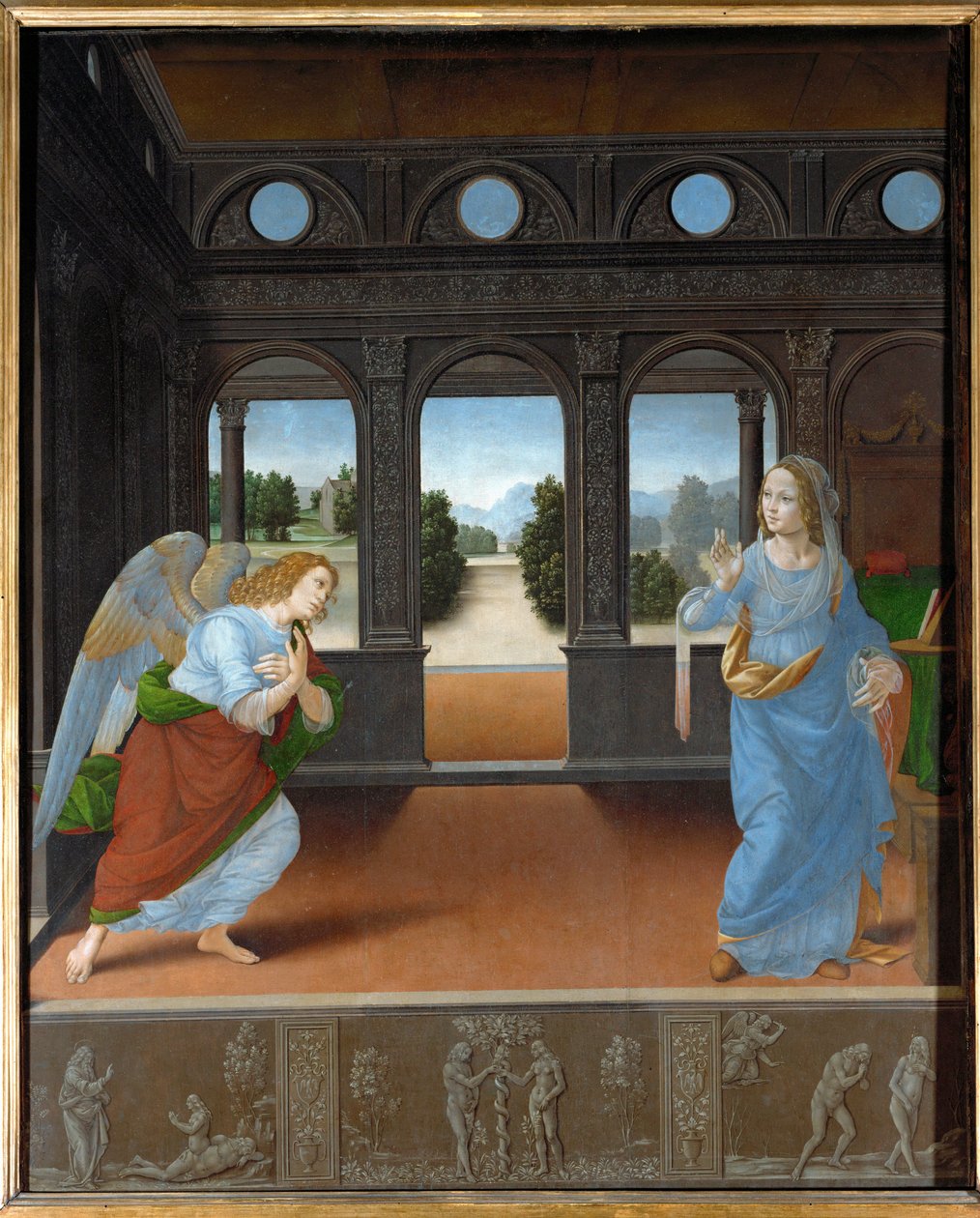 The Annunciation by Lorenzo di Credi