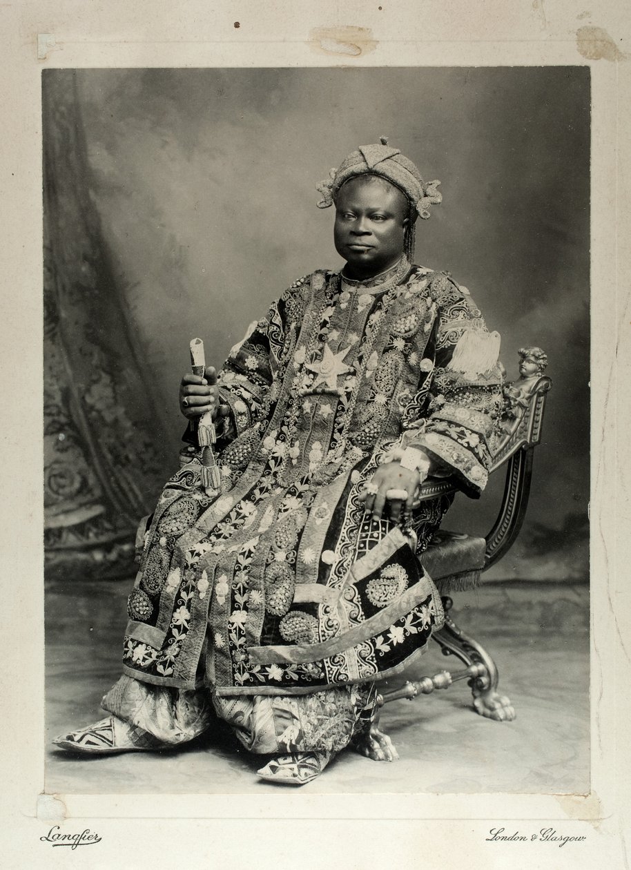 Tegumada Ademola, England by Louis Adolph Langfier