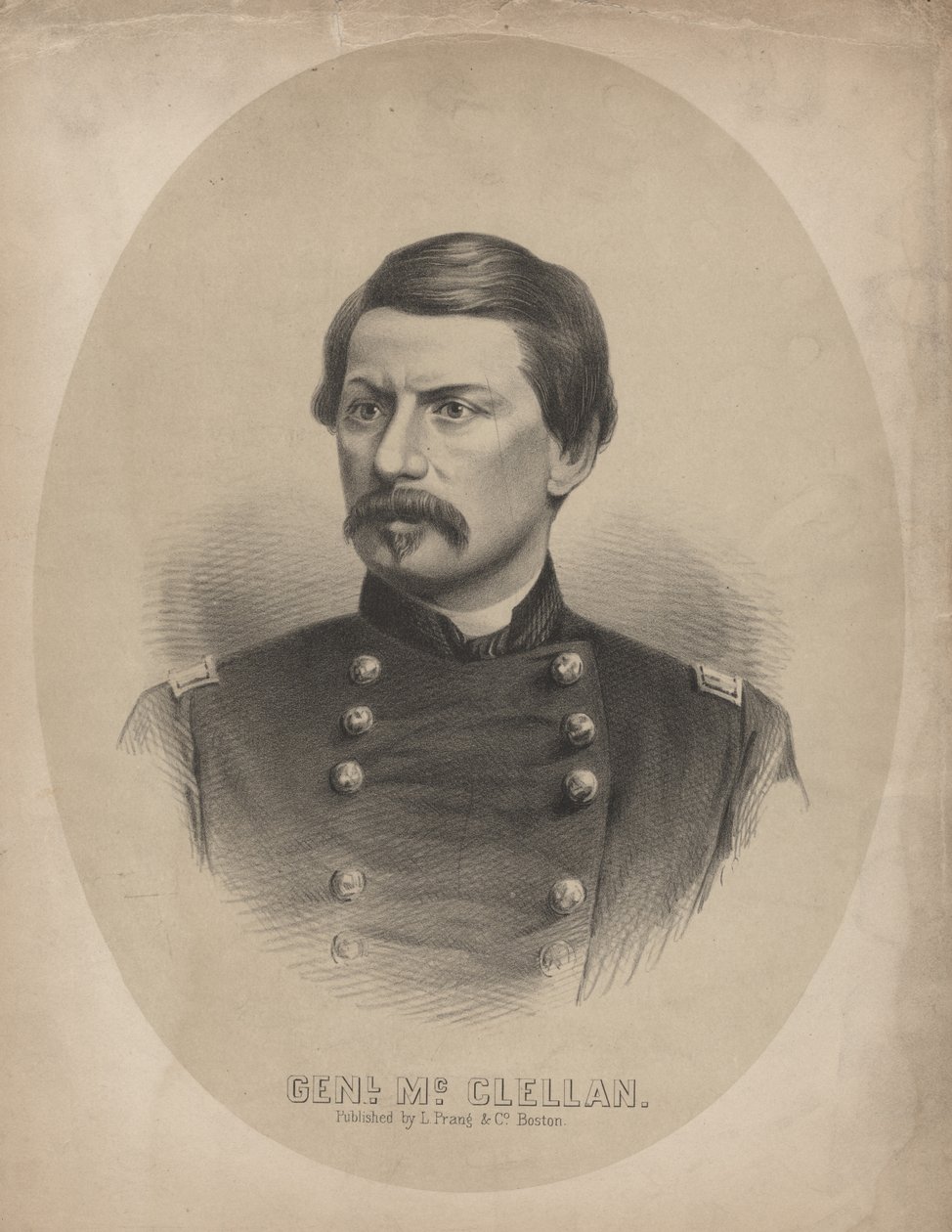 General McClellan by Louis Prang