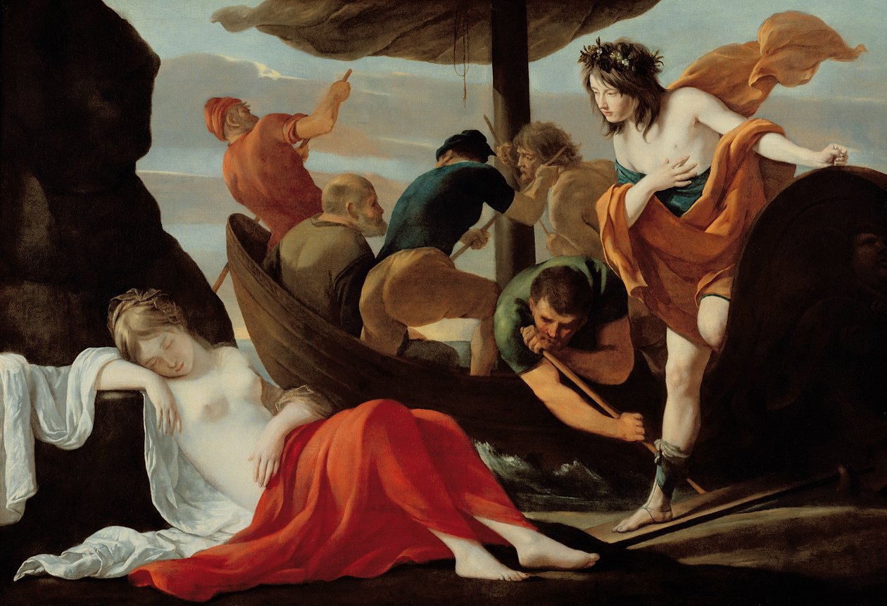Bacchus Discovering Ariadne on Naxos by Louis le Nain