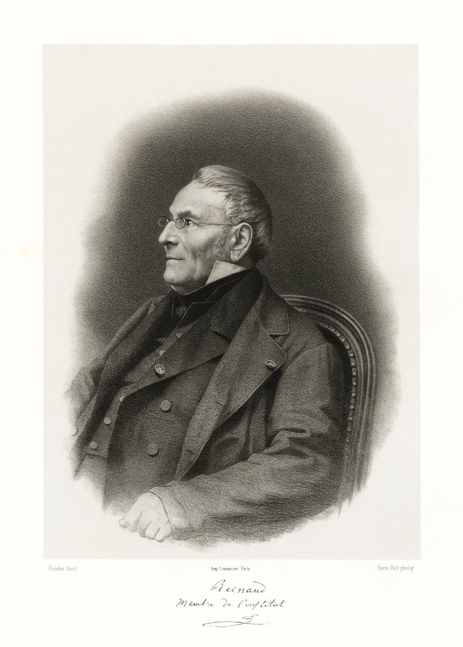 Joseph Toussaint Reinaud by Louis Eugene Pirodon