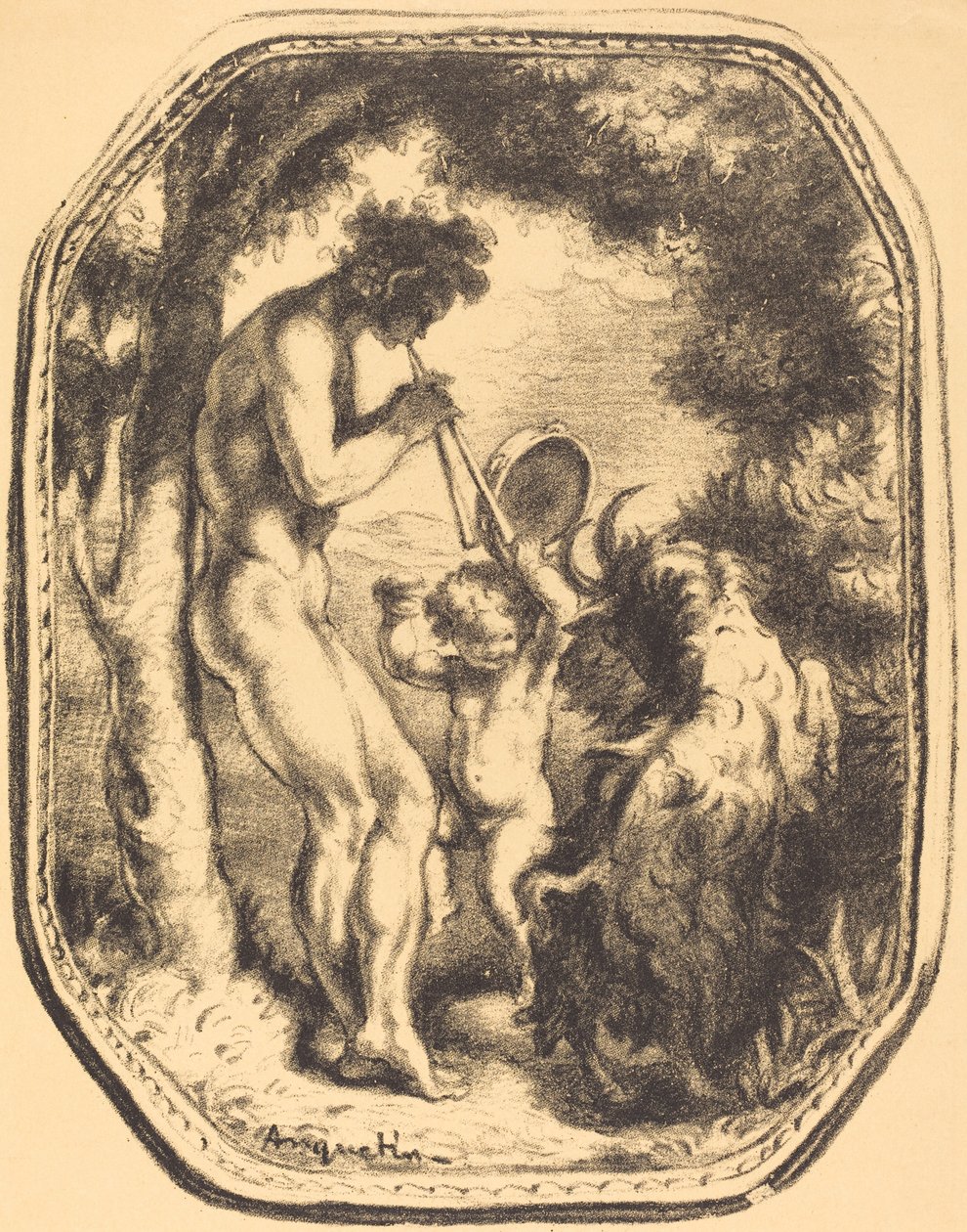 The Talion; The Cage; Those Who Remain; Fortune by Louis Anquetin