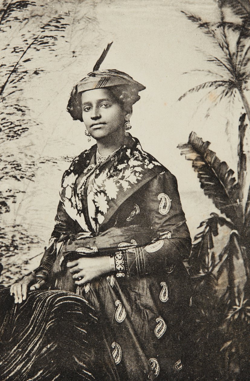 MARTINIQUE - Type and Creole Costume by Louis Bauer
