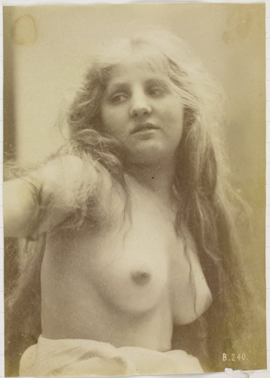 Study of a Female Nude Model, Bust Seen from the Front by Louis Bonnard