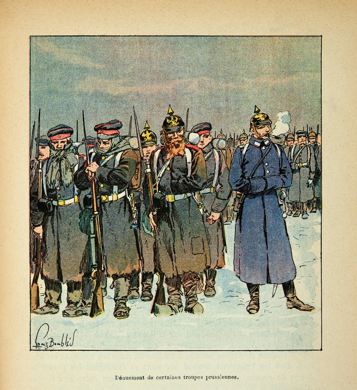 The Army of the Loire: Denudation of Some Prussian Troops in 1870 by Louis Charles Bombled