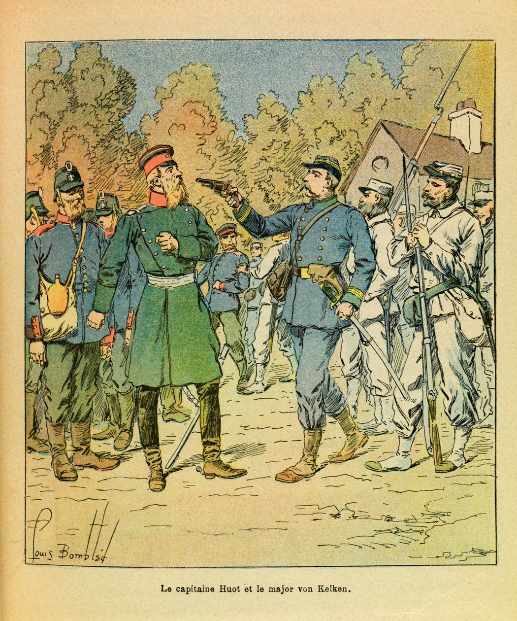 In Franche Comte, the captain of the Huot Freiciners captured Major Von Kelken during Raze