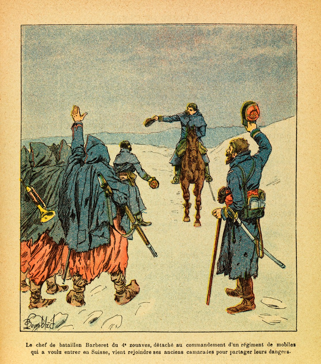 The Eastern Armee of Eugene Sergeant, illustrated by Louis Bombled by Louis Charles Bombled