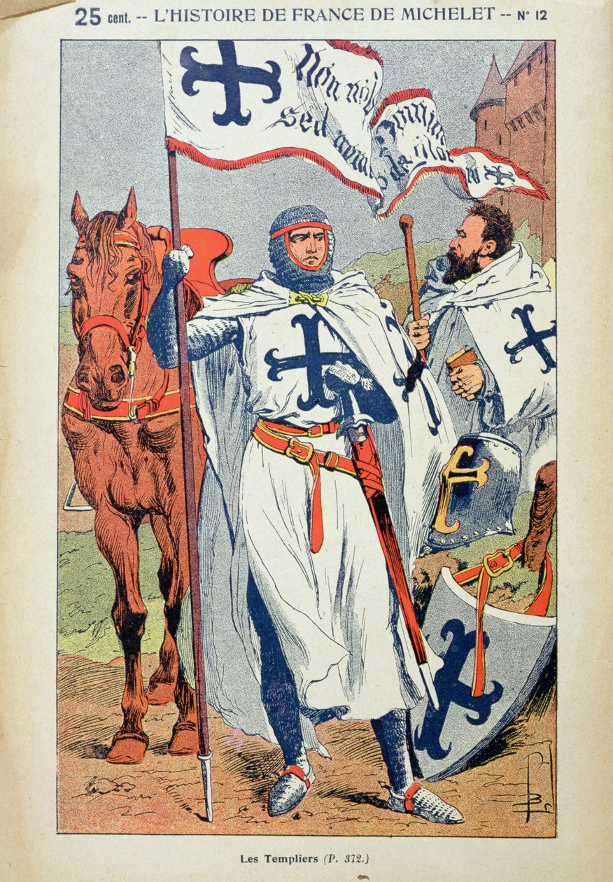 The Knights Templar, illustration from 