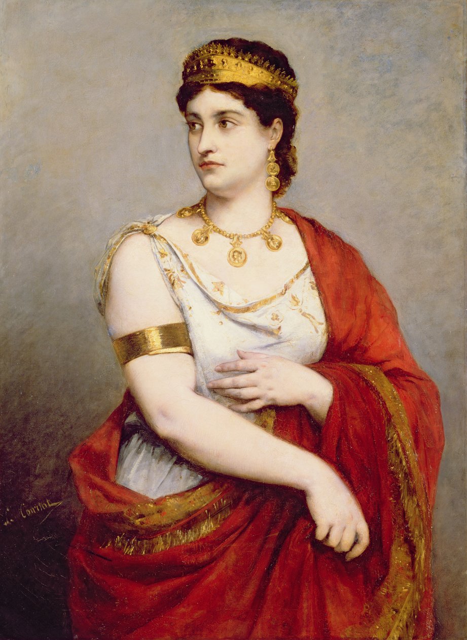 Portrait of Mademoiselle George by Louis Courtat