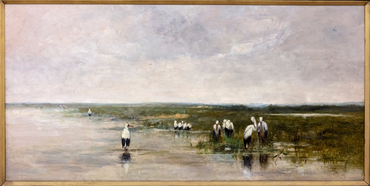 The Stork by Louis Dubois