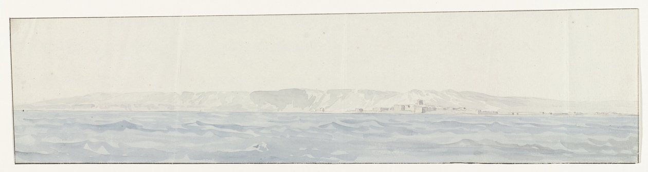View of Crotone and the Coast by Louis Ducros
